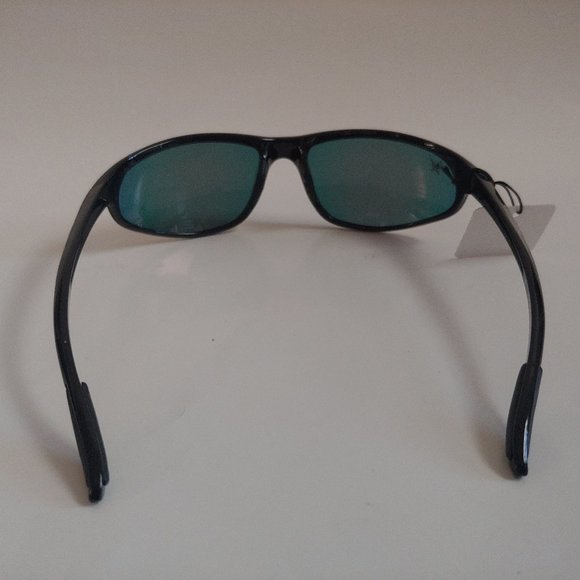 (NWT) Vintge 90's PC Wrap Around Sporty Sunglasses (Black/Red M) - Picture 3 of 4